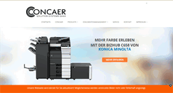 Desktop Screenshot of concaer.de