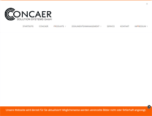 Tablet Screenshot of concaer.de